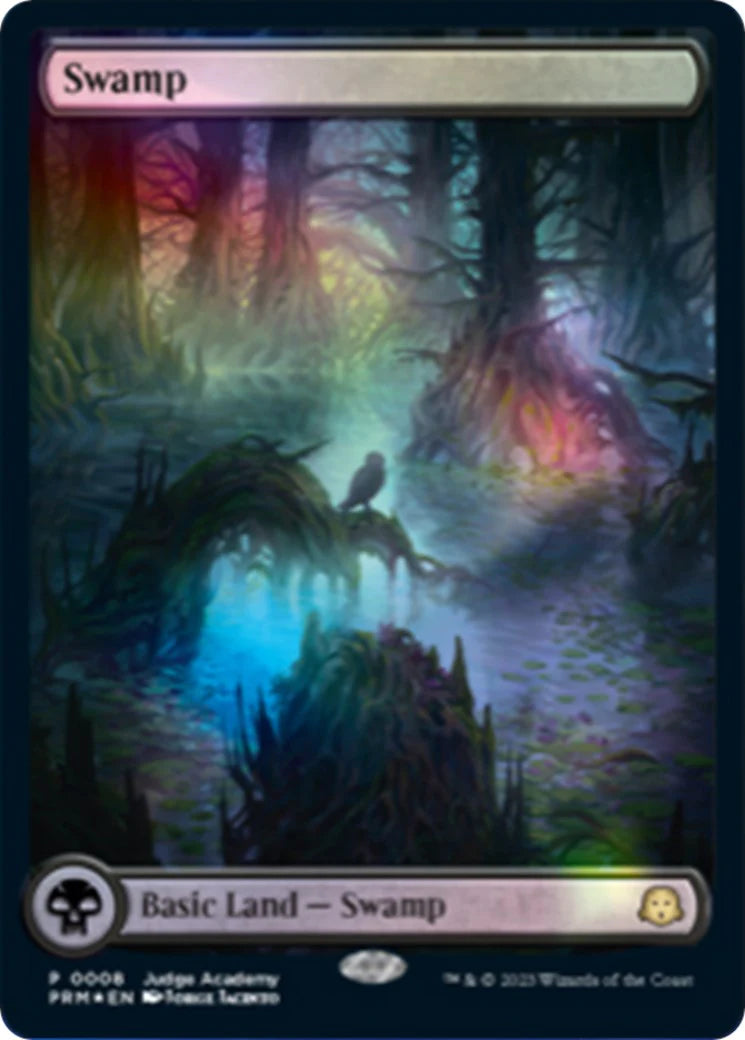 Swamp (NM Foil) [Judge Gift Cards 2023]  Sierra Black Enterprises Inc.