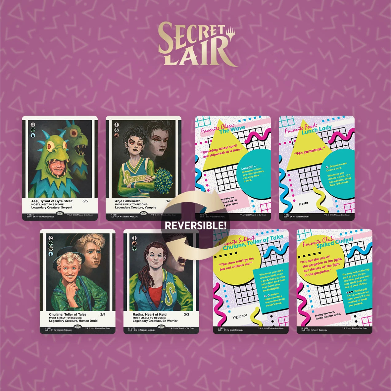 Secret Lair Drop: Secret Lair High Class of '87 - Non-Foil Edition