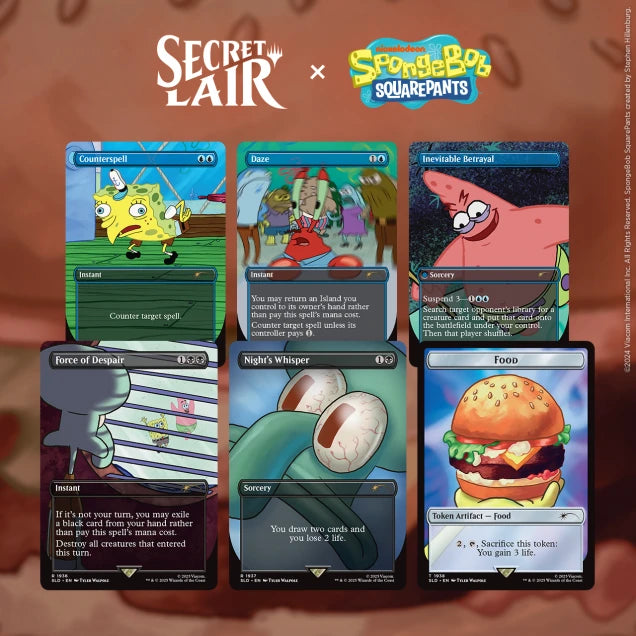 Secret Lair Drop: Spongebob Squarepants: Internet Sensation - Non-Foil Edition