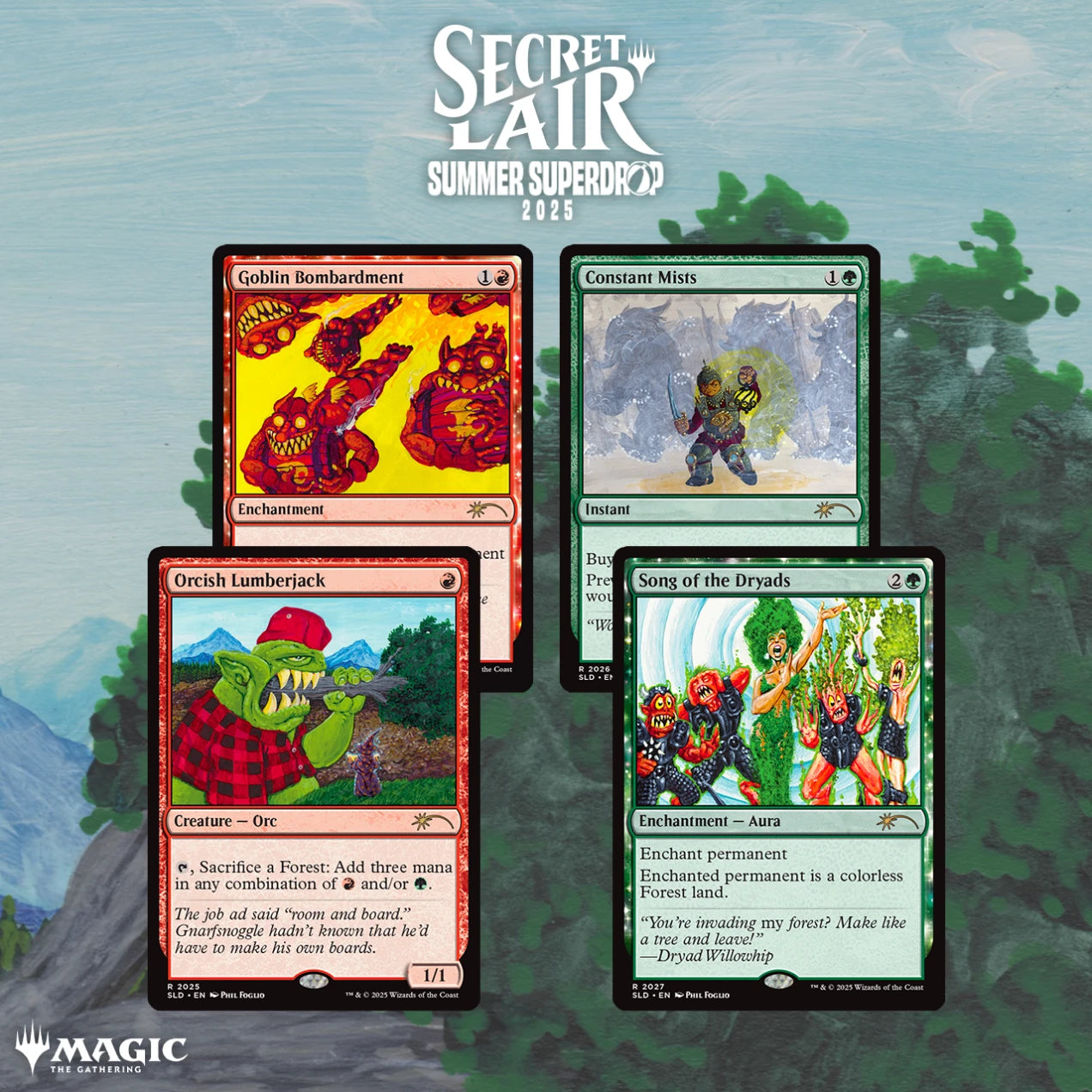 Secret Lair Drop Series - Artist Series: Phil Foglio (Non-Foil Edition)