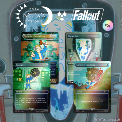 Secret Lair Drop: Secret Lair x Fallout: Vault Boy (Rainbow Foil Edition)