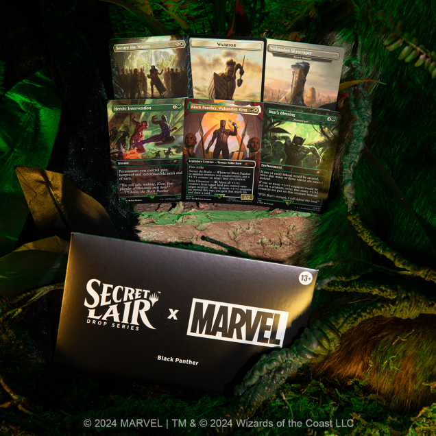 Secret Lair Drop: Secret Lair x Marvel's Black Panther (Non-Foil Edition)