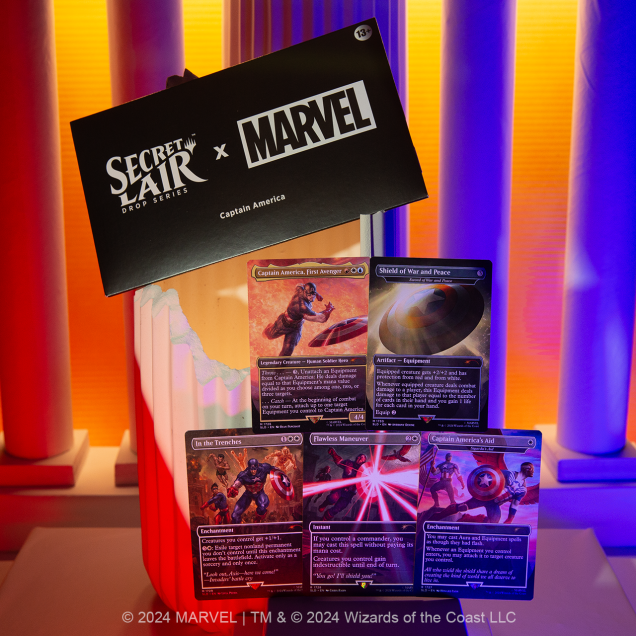 Secret Lair Drop: Secret Lair x Marvel's Captain America (Non-Foil Edition)