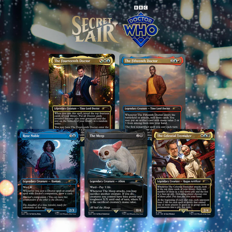 Secret Lair Drop - Secret Lair x Doctor Who: Regeneration