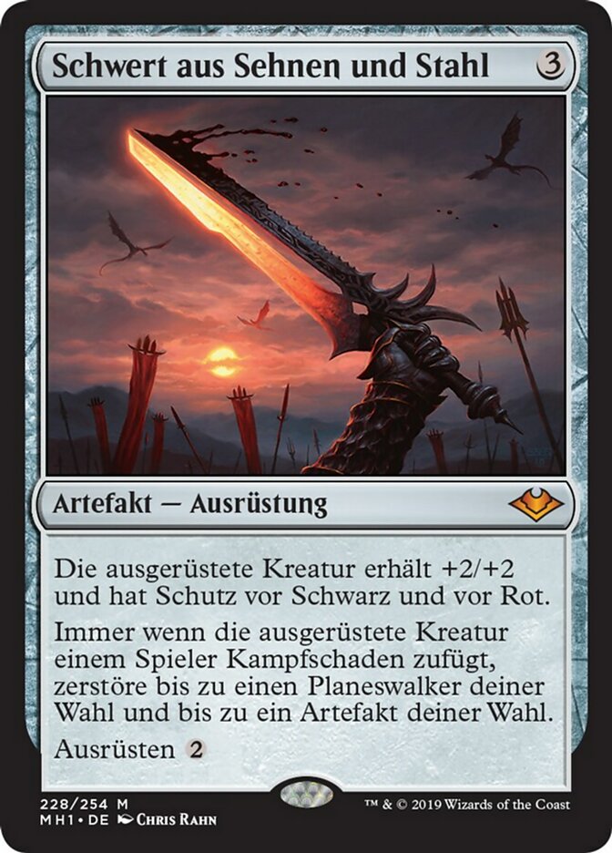 Sword of Sinew and Steel (de Near Mint)