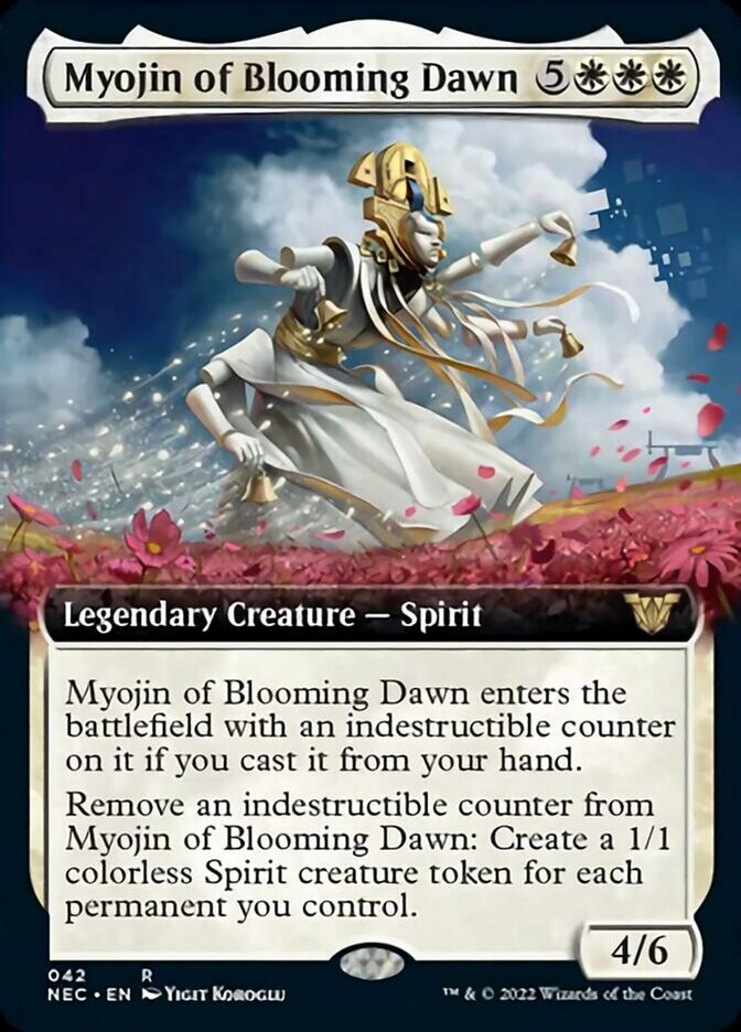 Myojin of Blooming Dawn (V.2) (de Near Mint)