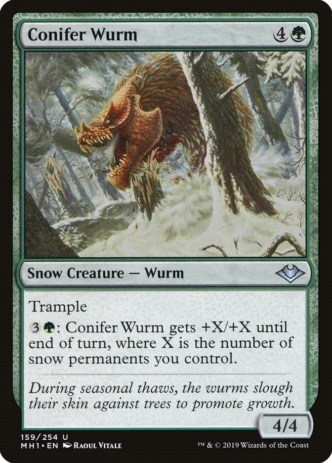 Conifer Wurm (de Near Mint)