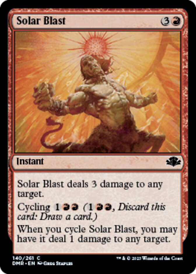 Solar Blast (en Near Mint)