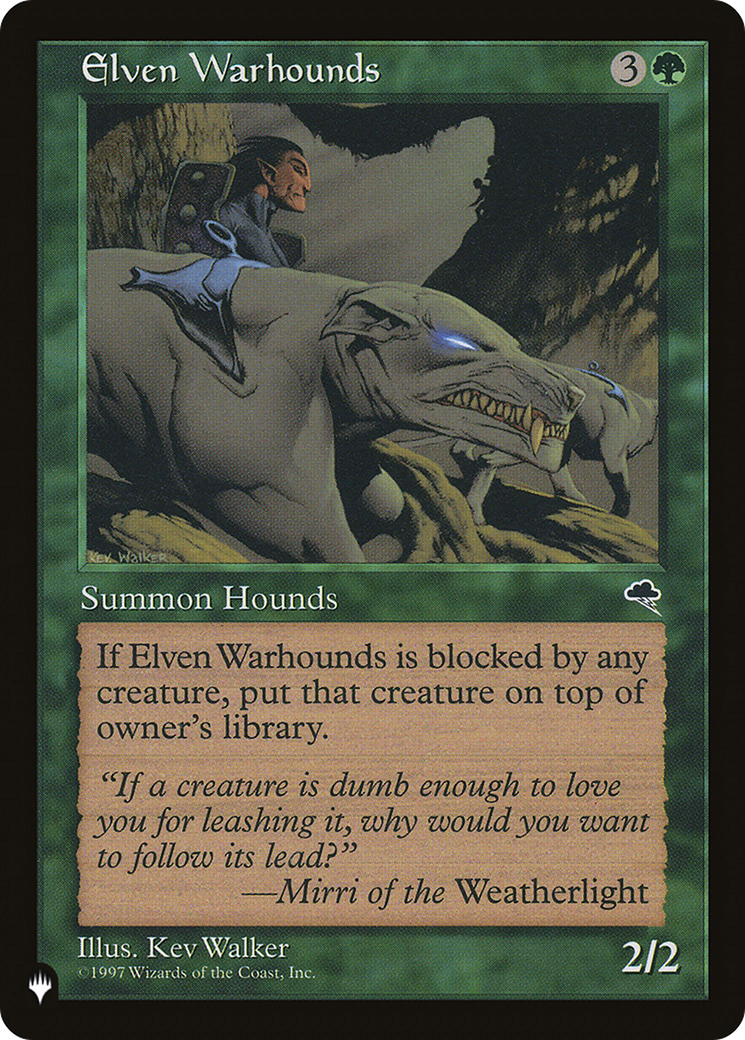 Elven Warhounds (en Near Mint)