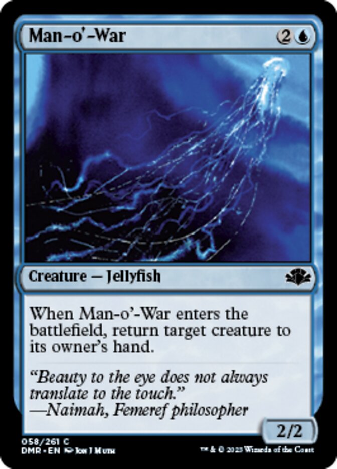 Man-o'-War (en Near Mint)