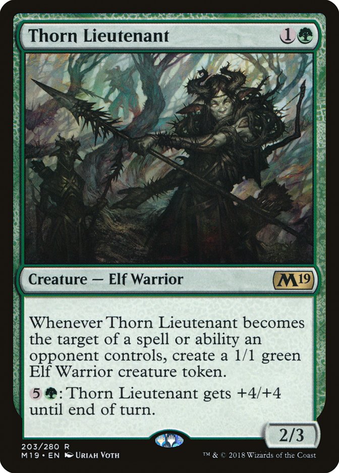 Thorn Lieutenant (de Near Mint)