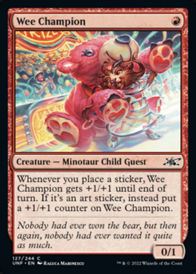 Wee Champion (en Near Mint)