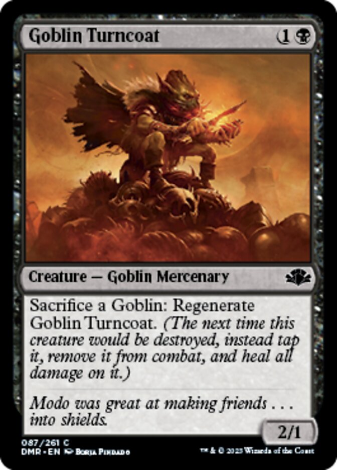 Goblin Turncoat (en Near Mint)