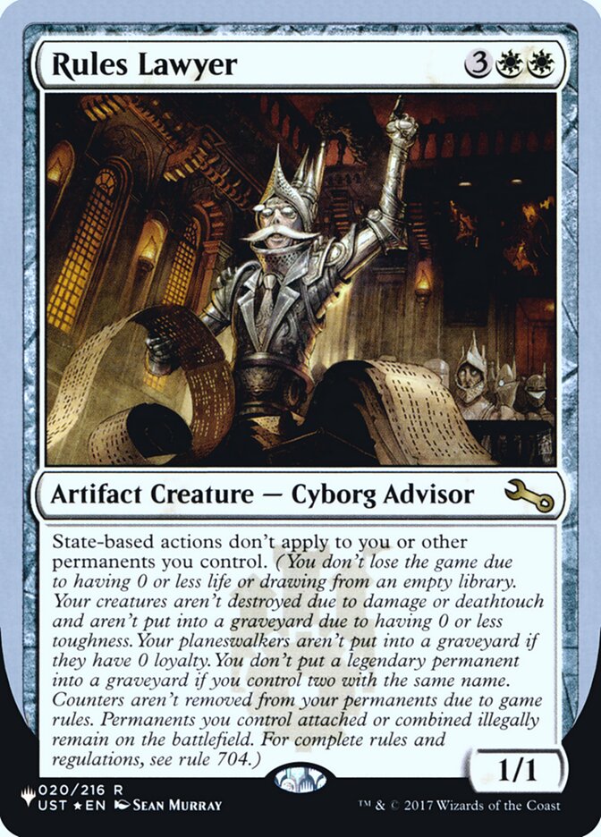 Rules Lawyer (en Near Mint)