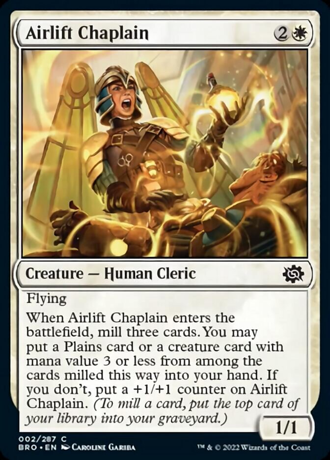 Airlift Chaplain (de Near Mint)