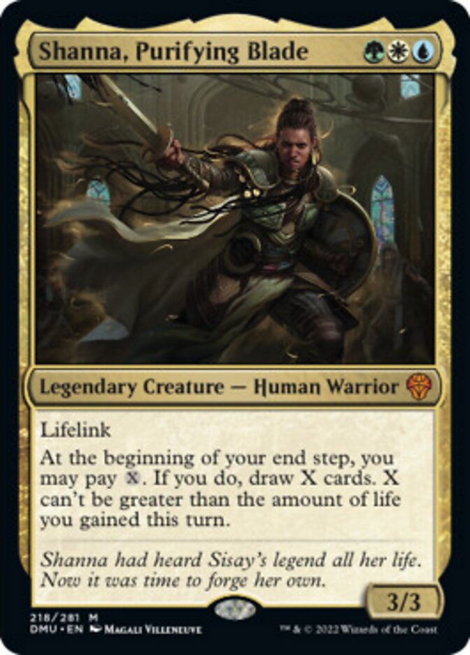 Shanna, Purifying Blade (de Near Mint)