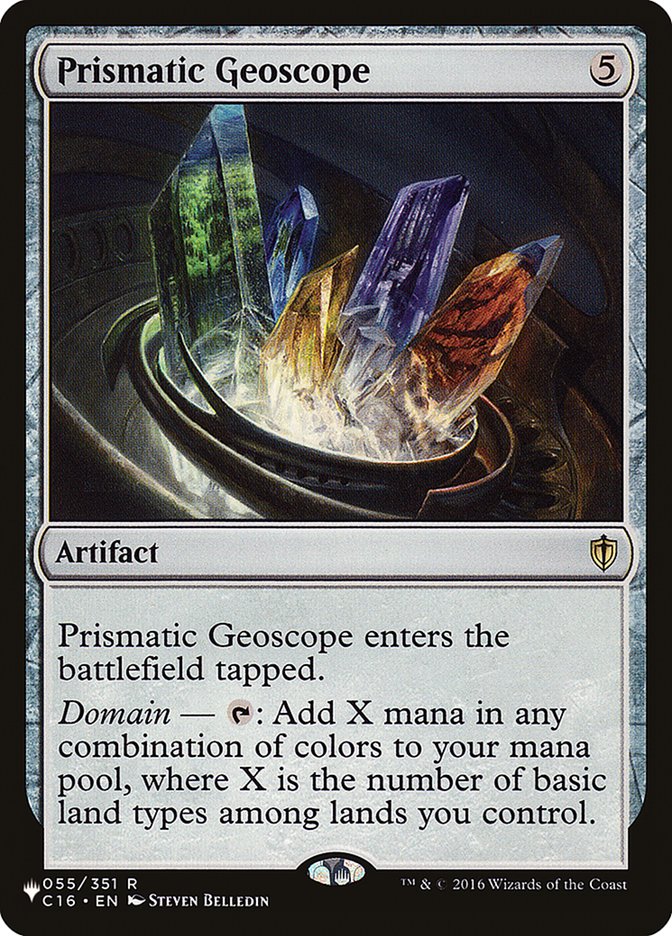 Prismatic Geoscope (en Near Mint)