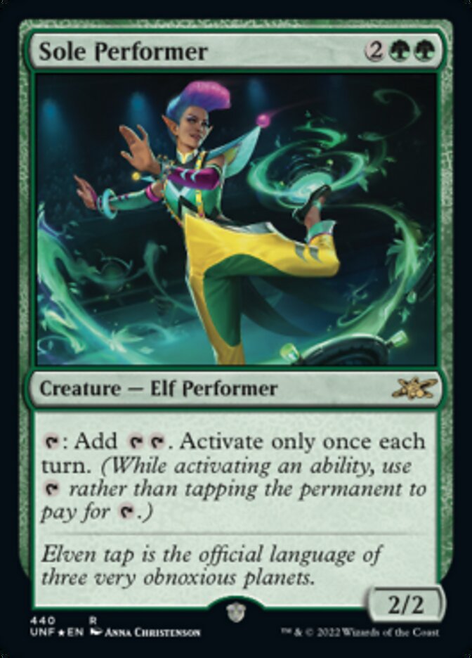 Sole Performer (en Near Mint)