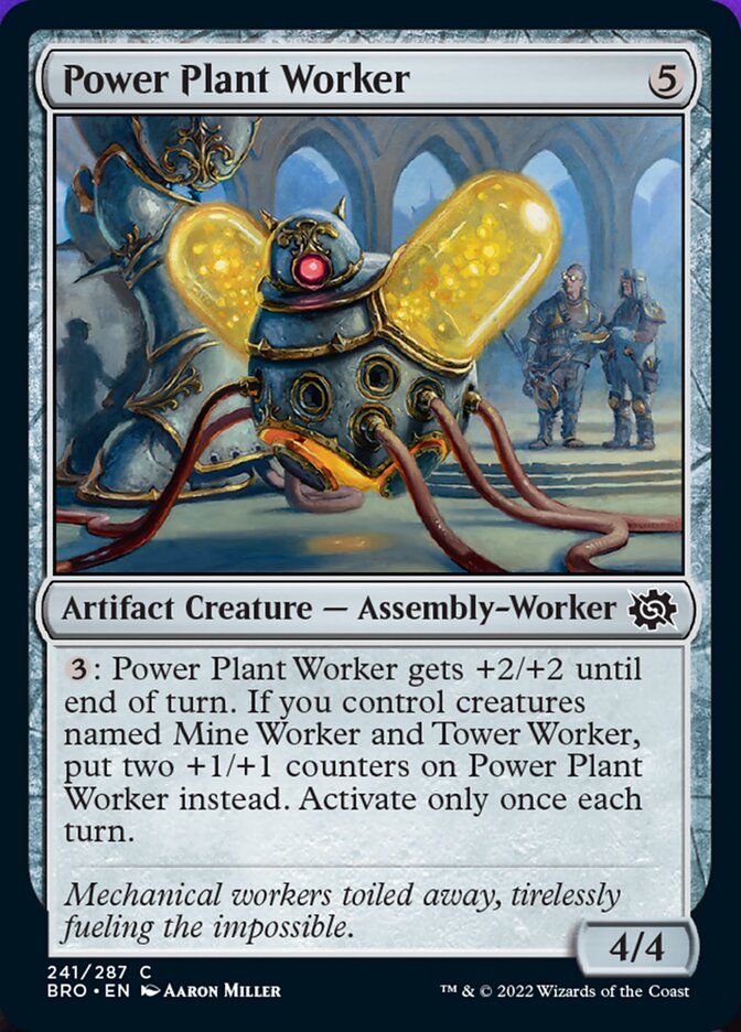 Power Plant Worker (de Near Mint)