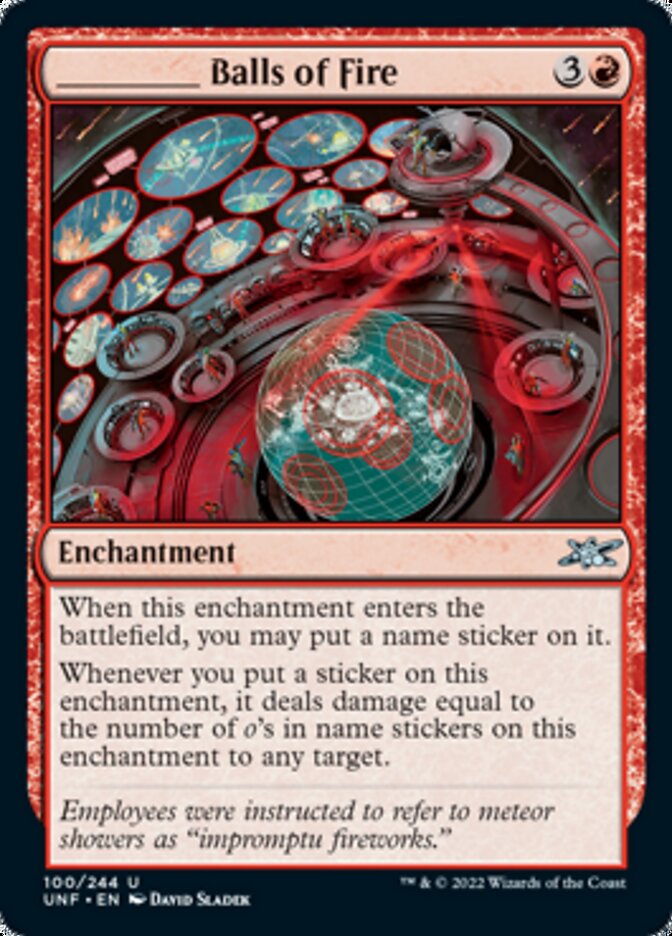 _____ Balls of Fire (en Near Mint)