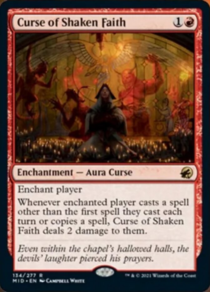 Curse of Shaken Faith (de Near Mint)