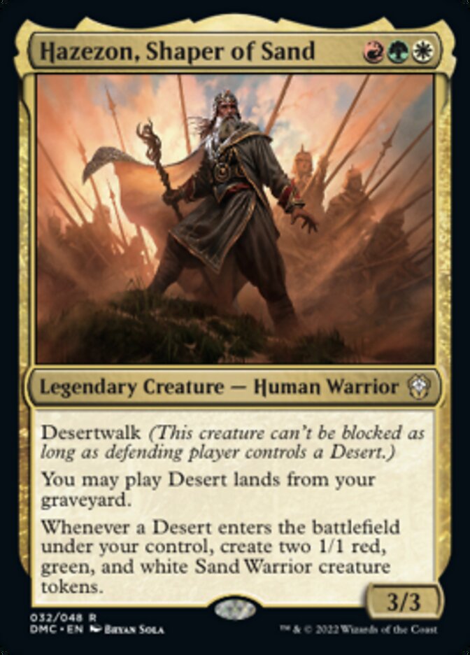 Hazezon, Shaper of Sand (de Near Mint)