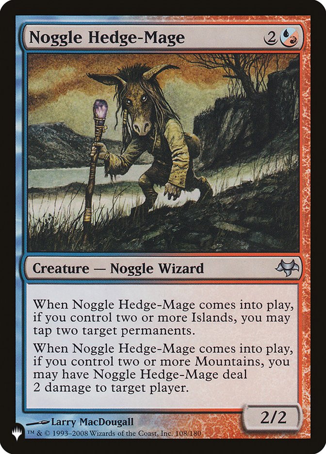 Noggle Hedge-Mage (en Near Mint)