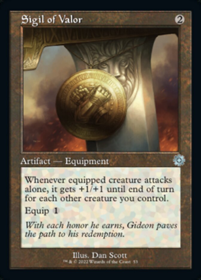 Sigil of Valor (V.1) (de Near Mint)
