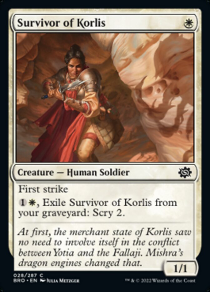 Survivor of Korlis (de Near Mint)