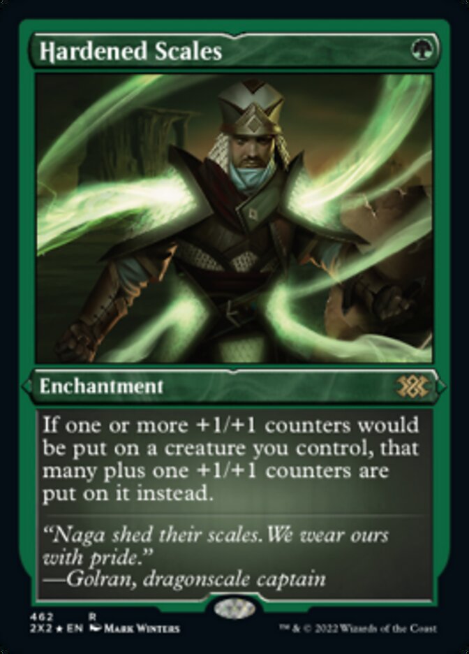 Hardened Scales (NM Etched Foil)