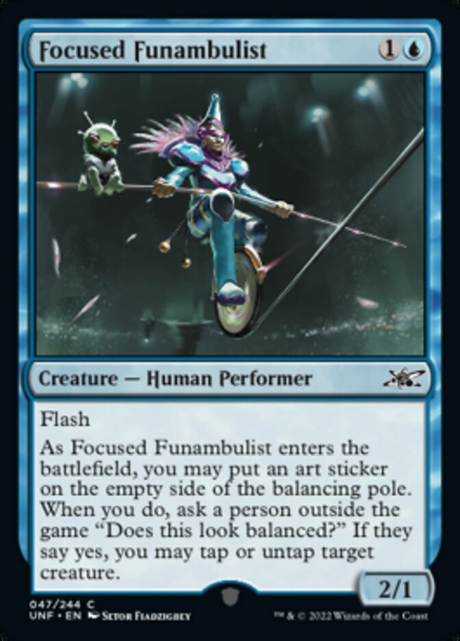 Focused Funambulist (en Near Mint)
