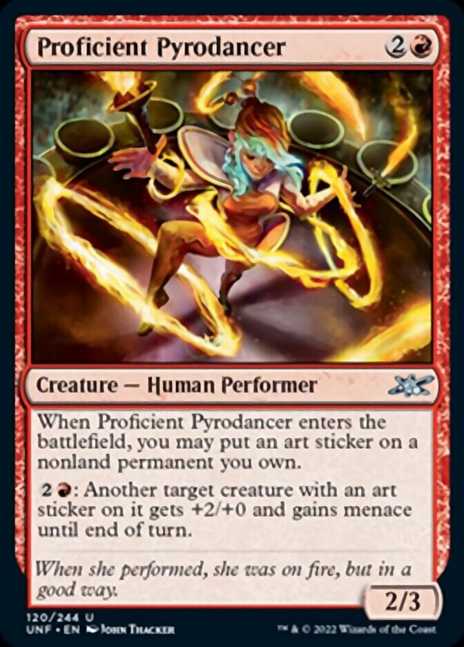 Proficient Pyrodancer (en Near Mint)