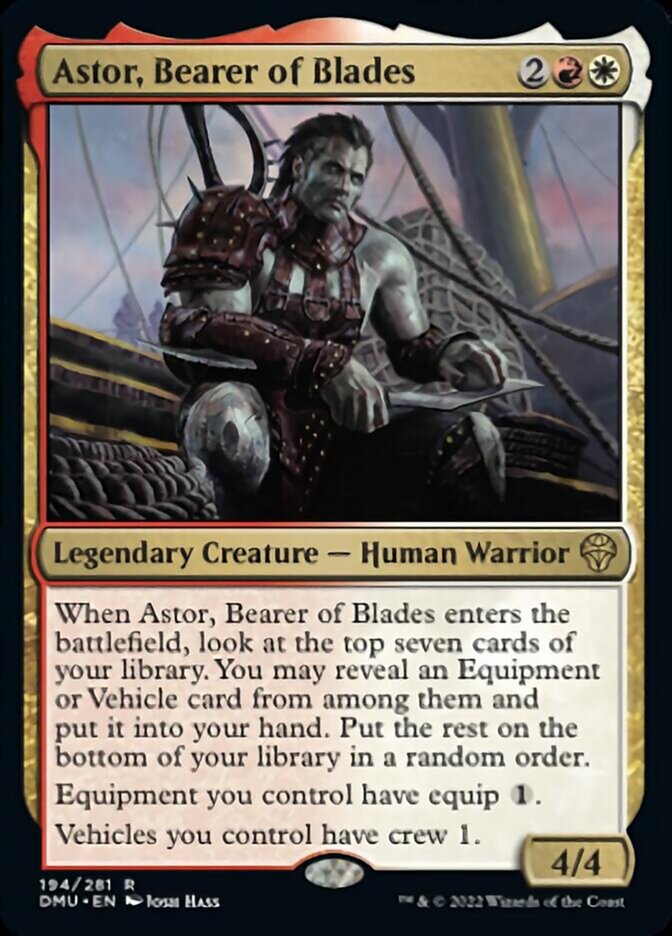 Astor, Bearer of Blades (de Near Mint)
