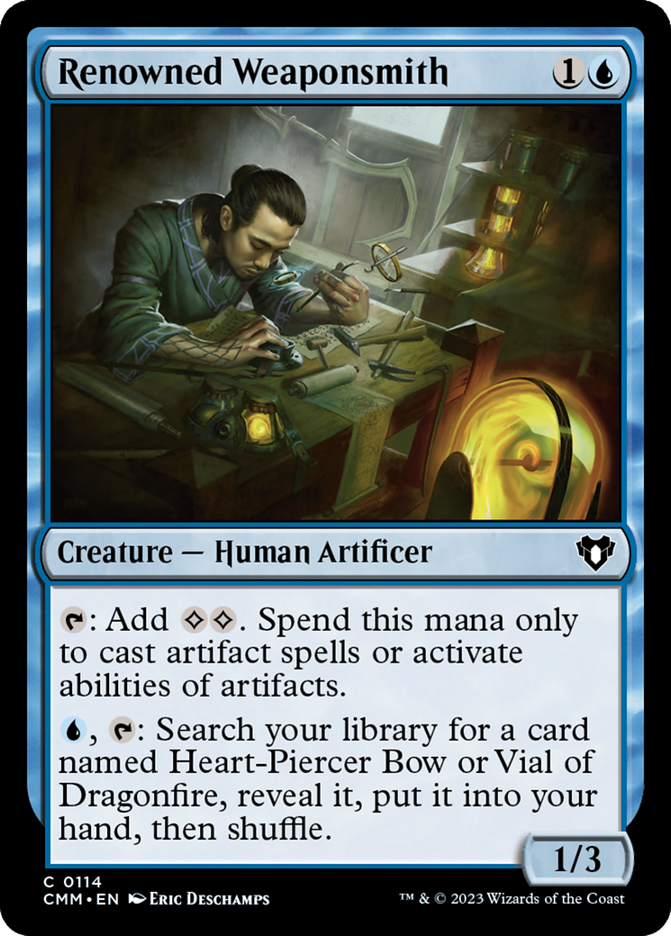 Renowned Weaponsmith (EN NM)