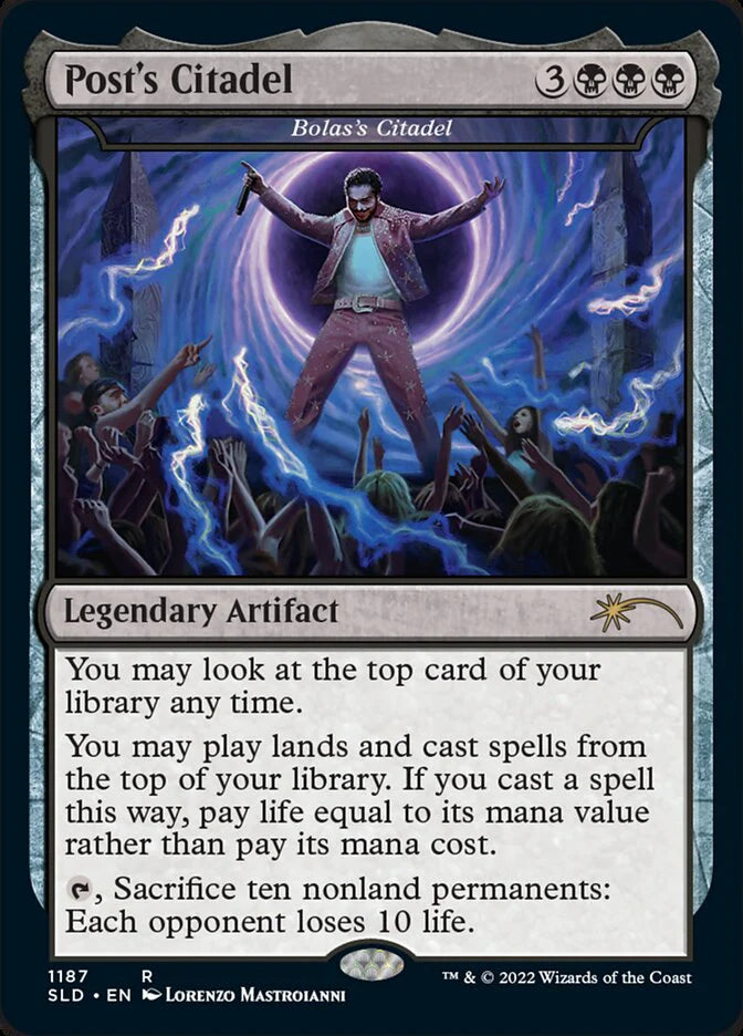 Post's Citadel - Bolas's Citadel (NM Foil) [Secret Lair Drop Series]