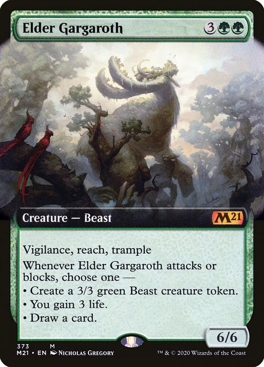 Elder Gargaroth (NM Nonfoil) [Core Set 2021 Collectors]