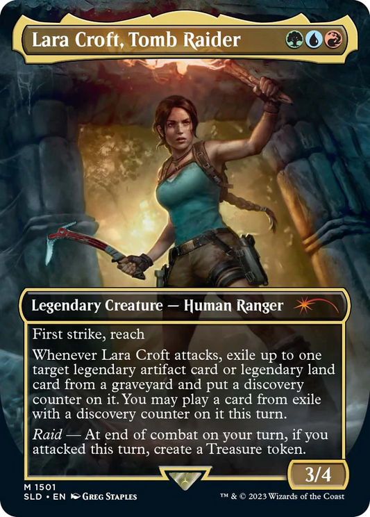 Lara Croft, Tomb Raider (NM) [Secret Lair Drop Series]