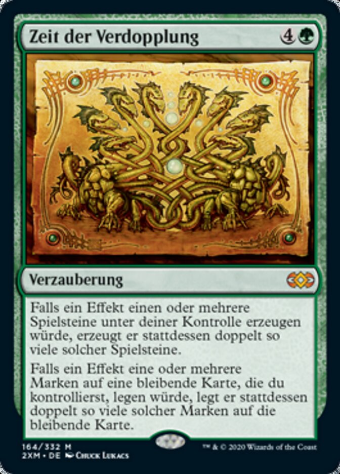 Doubling Season (German, NM Nonfoil) [Double Masters]