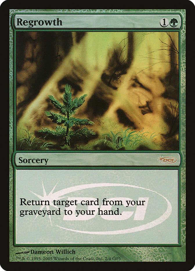Regrowth (NM Foil) [Judge Gift Cards 2005]