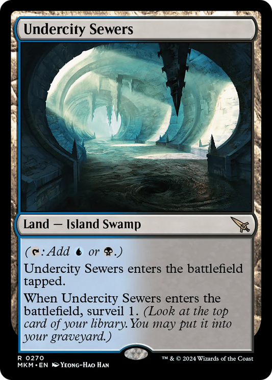 Undercity Sewers (NM Foil) [Murders at Karlov Manor]