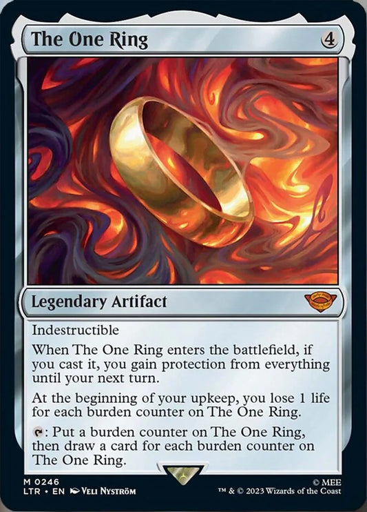 The One Ring (NM Nonfoil) [The Lord of the Rings: Tales of Middle-Earth]