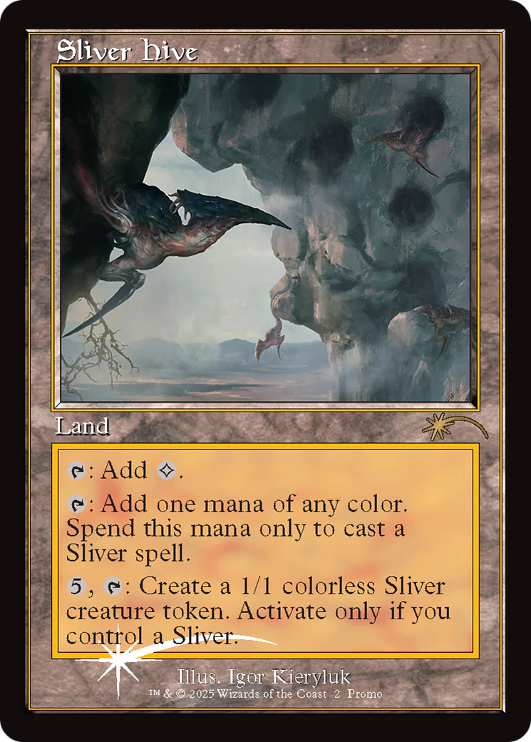 Sliver Hive (Retro Frame, NM Foil) [Secret Lair Drop Series]