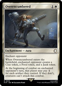 Overencumbered (NM Nonfoil) [Fallout]