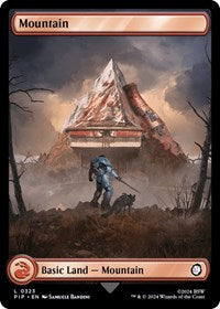 Mountain (0323) (NM Foil) [Fallout]