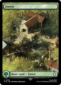 Forest (0326) (NM Foil) [Fallout]