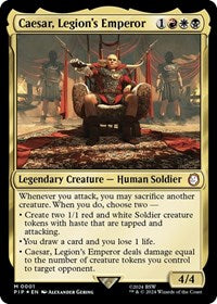 Caesar, Legion's Emperor (NM Foil) [Fallout]