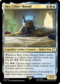Rex, Cyber-Hound (NM Foil) [Fallout]