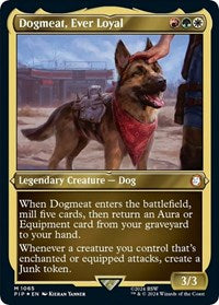 Dogmeat, Ever Loyal (Display Commander) - Thick Stock (NM Foil) [Fallout]