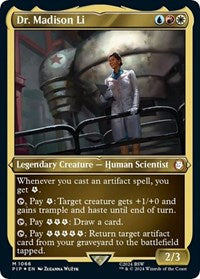 Dr. Madison Li (Display Commander) - Thick Stock (NM Foil) [Fallout]