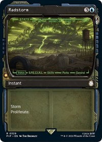 Radstorm (Showcase) (NM Foil) [Fallout]